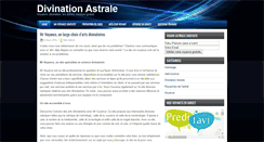 Desktop Screenshot of divination-astrale.com